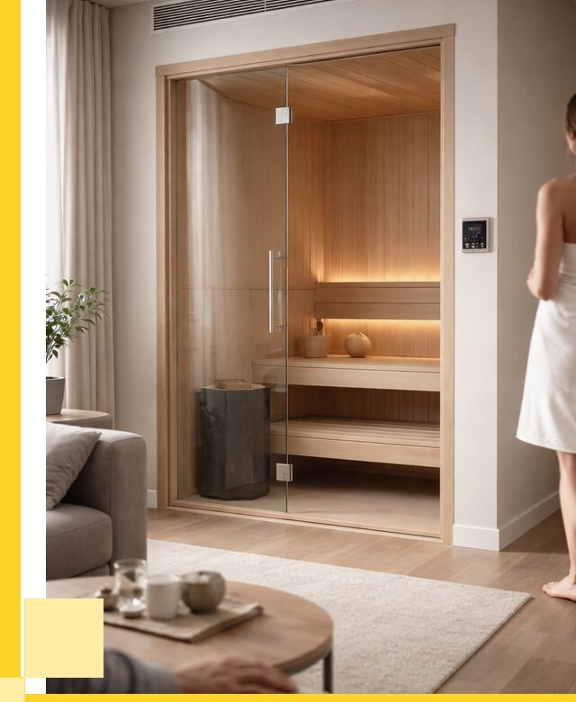 Сауна в квартире под ключ в Салавате от 128028 р. ЭриданСлв