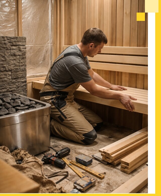 Сауны для дома под ключ с проектированием и монтажом в Салавате