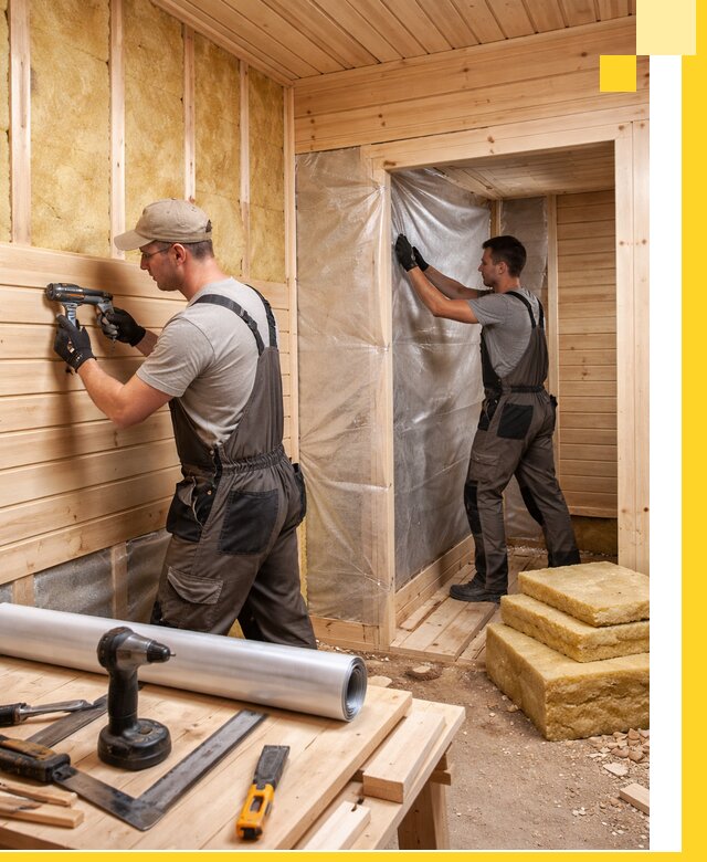 Бани под ключ в Салавате с проектом и полным монтажом