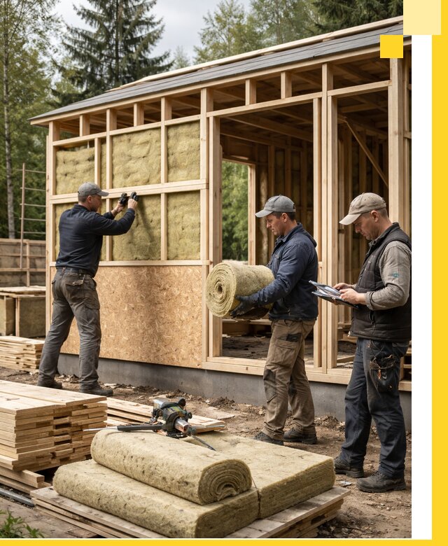 Проектирование и строительство каркасных бань в Салавате под ключ