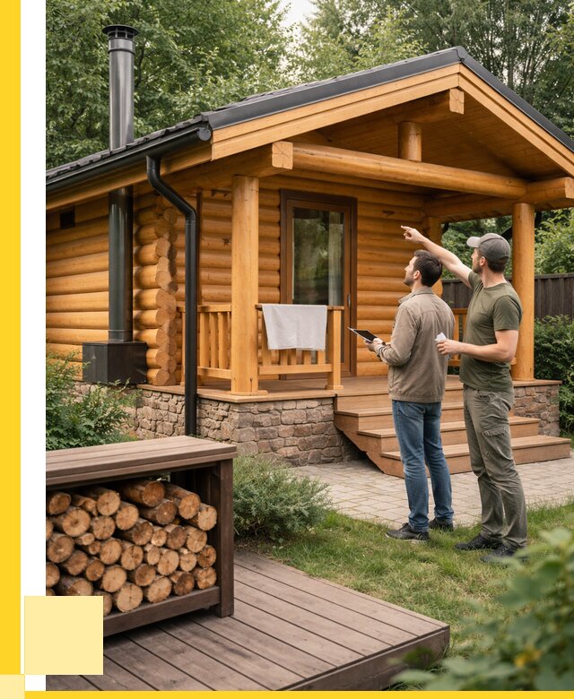 Бани для дачи под ключ в Салавате от 266725 р. | ЭриданСлв