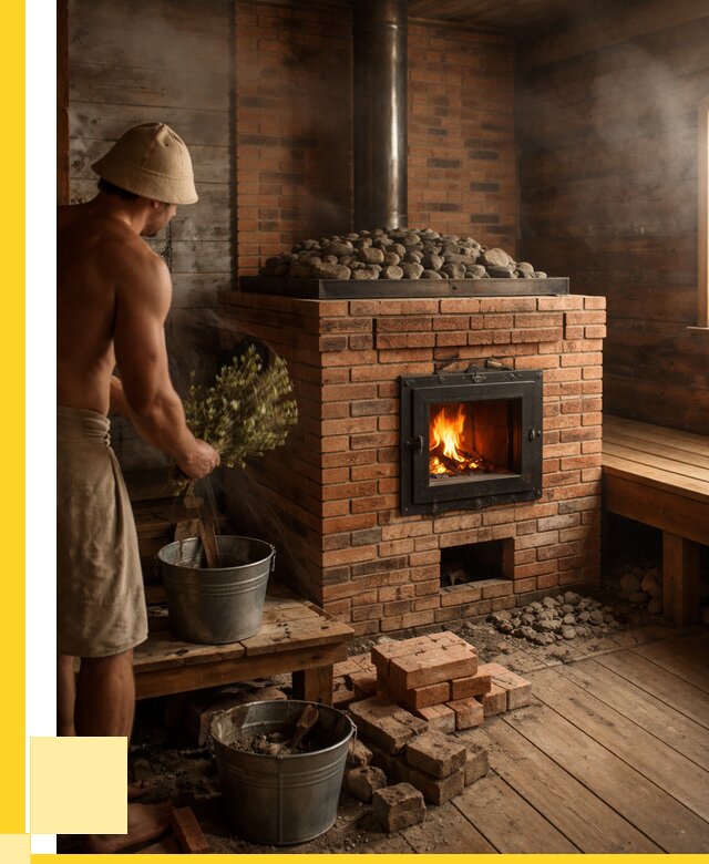 Кирпичные банные печи в Салавате от 96021 р. | ЭриданСлв