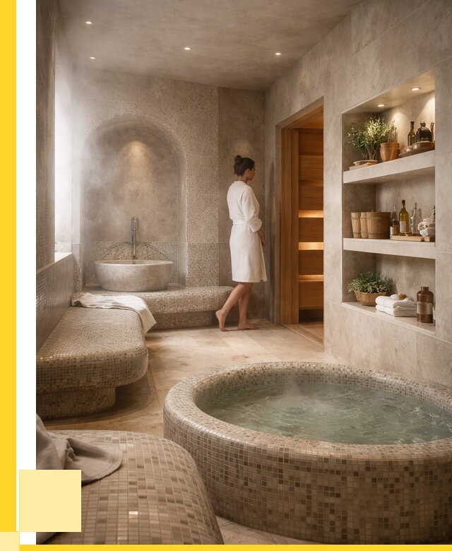 Строительство бани с хамамом в Салавате от 800175 р. | ЭриданСлв