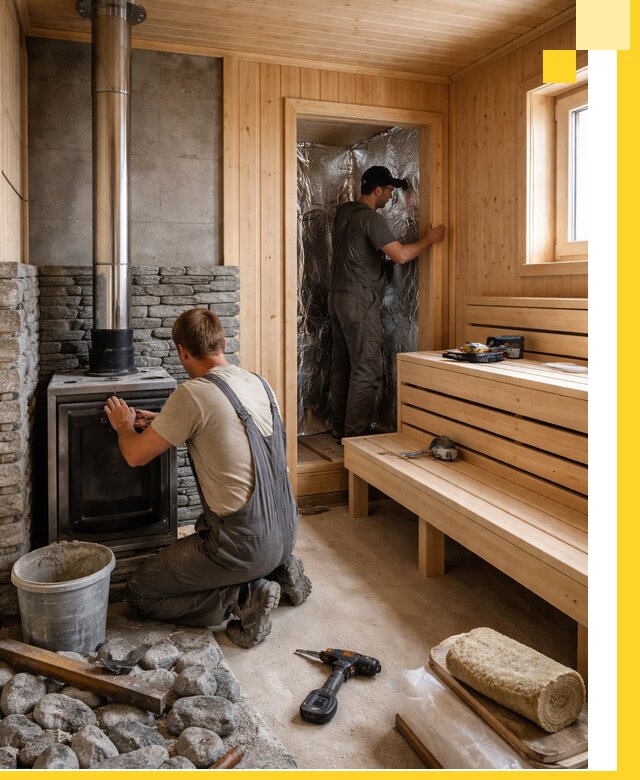 Строительство и изготовление бань под ключ в Салавате