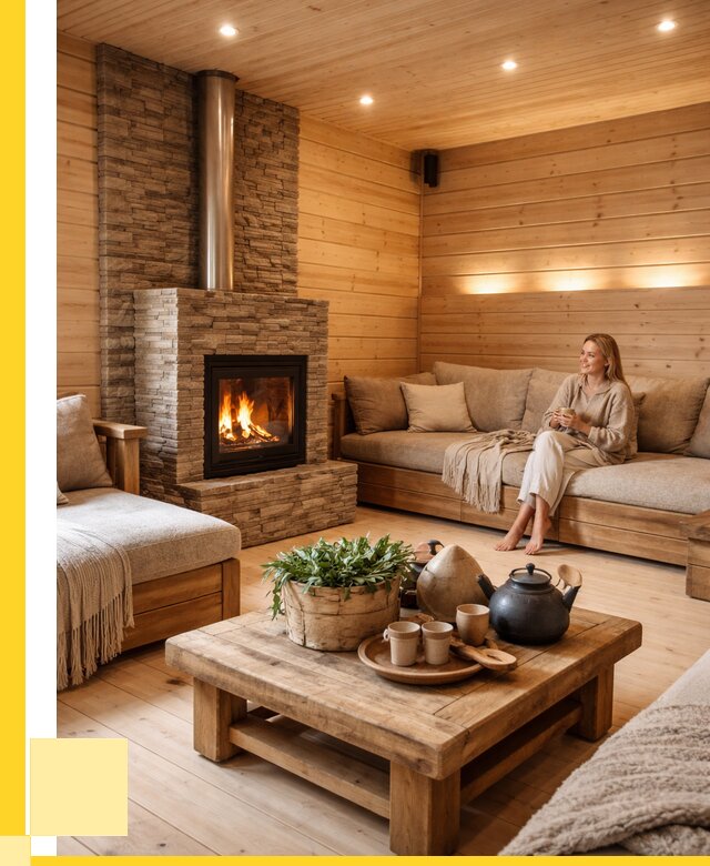 Проект бани с комнатой отдыха в Салавате от 37342 р. | ЭриданСлв