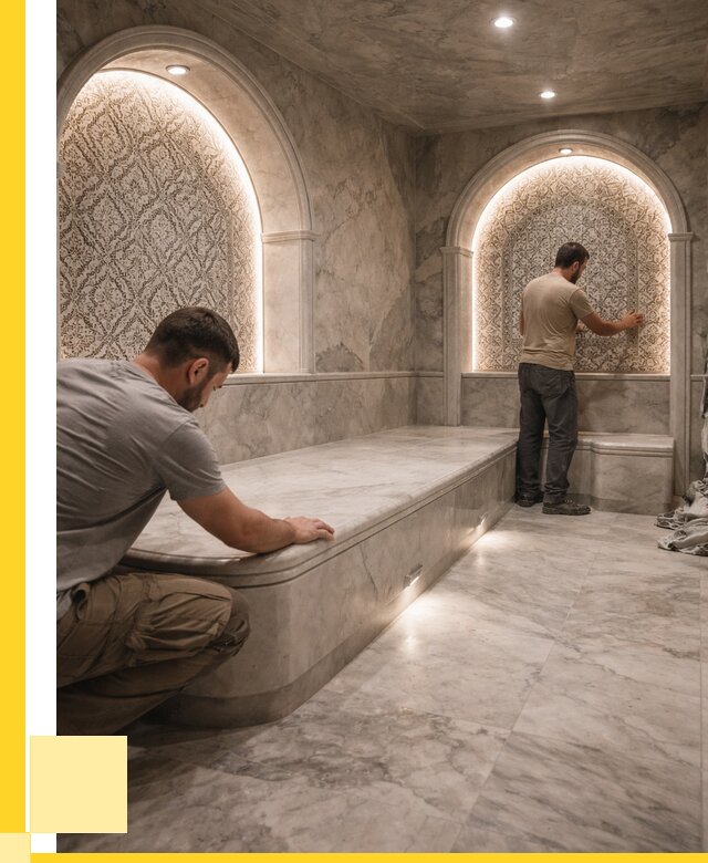 Турецкие бани под ключ в Салавате от 266725 р. | ЭриданСлв